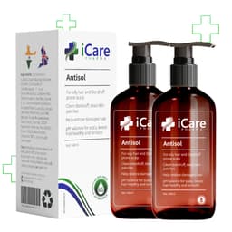 Thumbnail Combo 02 Dầu Gội Sạch Gàu Antisol & 01 Ezema 50 | Thương Hiệu iCare Pharma | Hỗ Trợ Trị Gàu, Nấm Da Đầu Lâu Năm Dai Dẳng 2