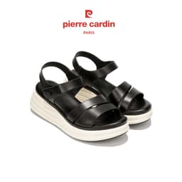Thumbnail Sandal nữ cao cấp Pierre Cardin, chất liệu da mềm mại, quai hậu thời trang, đế cao 5cm, cực nhẹ - 256 3