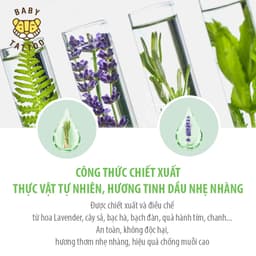 Thumbnail BABY TATTOO Miếng Dán Chống Muỗi, Côn Trùng Cho Trẻ Em Từ Thiên Nhiên Hương Thảo Dược Nhẹ Nhàng 1 hộp 24 miếng 2
