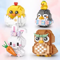 Thumbnail Bộ đồ chơi lắp ráp LOZ mini mô hình con vật ngộ nghĩnh 1