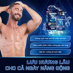 Thumbnail Sữa tắm gội nam 3in1 hương nước hoa cao cấp Orimen 220ml 3