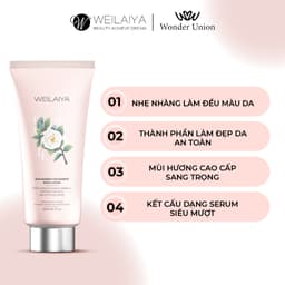 Thumbnail Lotion dưỡng thể trắng da body hoa trà Weilaiya giúp phục hồi, dưỡng ẩm, làm mờ vết thâm cho da tuýp 200ml 2