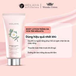 Thumbnail Lotion dưỡng thể trắng da body hoa trà Weilaiya giúp phục hồi, dưỡng ẩm, làm mờ vết thâm cho da tuýp 200ml 4