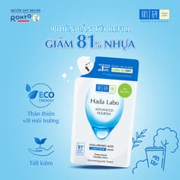 Thumbnail Túi refill dung dịch dưỡng ẩm tối ưu Hada Labo Advanced Nourish Lotion dùng cho da dầu 170ml 3