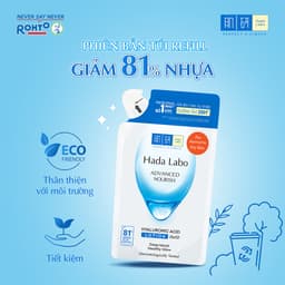 Thumbnail Túi refill dung dịch dưỡng ẩm Hada Labo Advance Nourish Hyaluronic Acid cho da thường và da khô 170ml 3