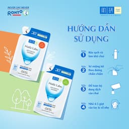 Thumbnail Túi refill dung dịch dưỡng ẩm Hada Labo Advance Nourish Hyaluronic Acid cho da thường và da khô 170ml 4