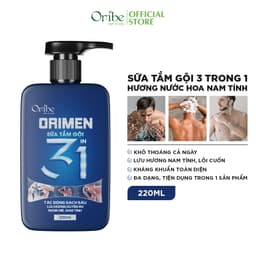 Thumbnail Sữa tắm gội nam 3in1 hương nước hoa cao cấp Orimen 220ml 1