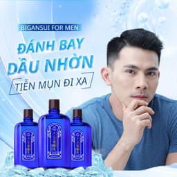Thumbnail Nước Hoa Hồng Làm Sạch Và Ngăn Ngừa Mụn Cho Nam MEISHOKU Bigansui For Men Lotion 90ML 3