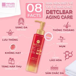 Thumbnail Gel Tẩy Tế Bào Chết (Chăm Sóc Da Lão Hóa) Sáng Da & Mờ Thâm MEISHOKU Detclear Aging Care180ml 4