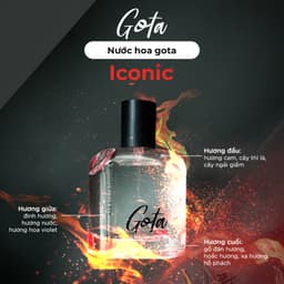 Thumbnail Nước Hoa Nam Gota hương thơm mạnh mẽ, nam tính chính hãng 50ml 3