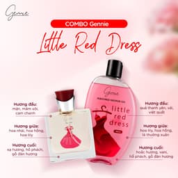Thumbnail Bộ đôi Nước hoa và Sữa tắm nước hoa Nữ Gennie Little Dress 50ml + 450ml 1