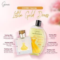 Thumbnail Bộ đôi Nước hoa và Sữa tắm nước hoa Nữ Gennie Little Dress 50ml + 450ml 3