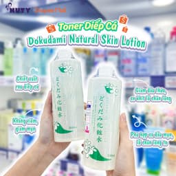 Thumbnail Nước Hoa Hồng Diếp Cá,Tía Tô Dokudami Natural Skin Lotion (500ml) 4
