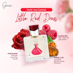 Thumbnail Bộ đôi Nước hoa Nữ Gennie Little Rose + Red Dress 50ml 3