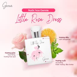 Thumbnail Bộ đôi Nước hoa Nữ Gennie Little Rose + Red Dress 50ml 2