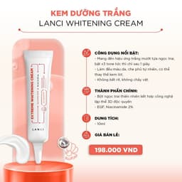 Thumbnail Kem dưỡng trắng da LANCI cho làn da trắng khỏe đều màu minisize 10ml 2