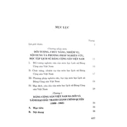 Thumbnail Sách - Giáo Trình Lịch Sử Đảng Cộng Sản Việt Nam (Dành Cho Bậc Đại Học Hệ Không Chuyên Lý Luận Chính Trị) 1