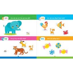 Thumbnail Sách - Mẹ hỏi bé trả lời - Rèn luyện trí thông minh, phát triển ngôn ngữ và giao tiếp dành cho bé 1 - 6 tuổi.. 4