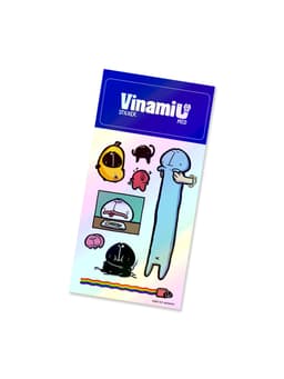 Thumbnail Bộ sticker Mèo Mốc - Vinamiu (gồm 9 mẫu nhãn dán) 1