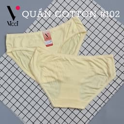 Thumbnail Set 10 quần lót nữ cotton cao cấp Vicci 102 mềm mại, êm ái, kháng khuẩn khử mùi mix màu ngẫu nhiên 2
