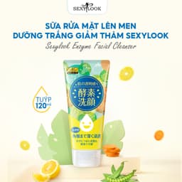 Thumbnail Sữa Rửa Mặt Lên Men SEXYLOOK Dưỡng Trắng Giảm Thâm 120g 2