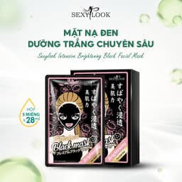 Thumbnail Mặt Nạ Đen Ngọc Trai SEXYLOOK Dưỡng Trắng Chuyên Sâu (5 miếng x 28ml) 2