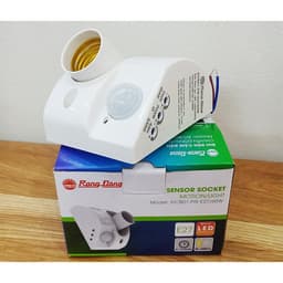 Thumbnail Đui đèn cảm biến Rạng Đông Tích hợp cảm biến chuyển động và cảm biến ánh sáng ĐCB01.PIR E27/300W 2