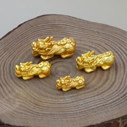 Thumbnail Tỳ hưu Bạc Ta MIÊU BẠC Phụ kiện Mix charm vào lắc tay, vòng cổ Charm tỳ hưu size 8mm 10mm 12mm 14mm C50000 2