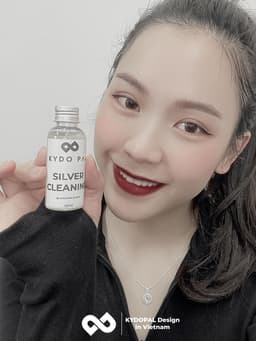 Thumbnail Nước rửa trang sức bạc KYDOPAL làm sạch nhẫn, vòng cổ, bông tai, lắc tay, chân bằng bạc - 9P1 3