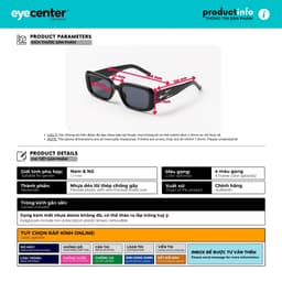 Thumbnail Kính mát nam nữ chính hãng EYECENTER S61S  nhựa dẻo siêu nhẹ nhập khẩu by Eye Center Vietnam 2