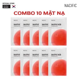 Thumbnail Combo 10 pcs Nacific Mặt nạ Salicylic Acid Clarifying Mask Pack 30g 1