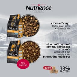 Thumbnail Hạt nhỏ cho chó Nutrience Subzero Grain-free - gà tây, cá hồi, cá trích, cá tuyết và rau củ quả 500g 2