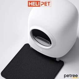 Thumbnail Thảm Lót Chống Văng Cát Petree x HeLiPet dùng cho Máy Vệ Sinh Tự Động, Máy Dọn Phân Cho Mèo 4