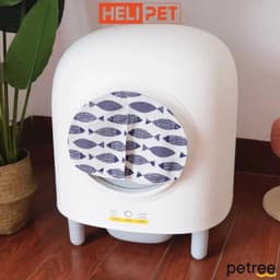 Thumbnail Rèm Cửa Cho Máy Dọn Vệ Sinh Tự Động Petree x HeLiPet 2025 4