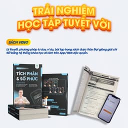 Thumbnail Sách Đạt Điểm Tối Đa Từ A Đến Z Tích Phân Và Số Phức 2024 biên soạn bởi thầy Nguyễn Tiến Đạt 1
