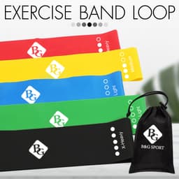 Thumbnail BG Dây đàn hồi kháng lực tập Gym Yoga Thái Lan cao cấp đa năng mới 2023 MÀU ĐỎ ( XL) 15-18KG HOT 4
