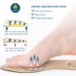 Thumbnail Miếng lót giày giảm size cho giày bị rộng cao cấp, êm chân và thoáng khí_buybox_BBPK11 2