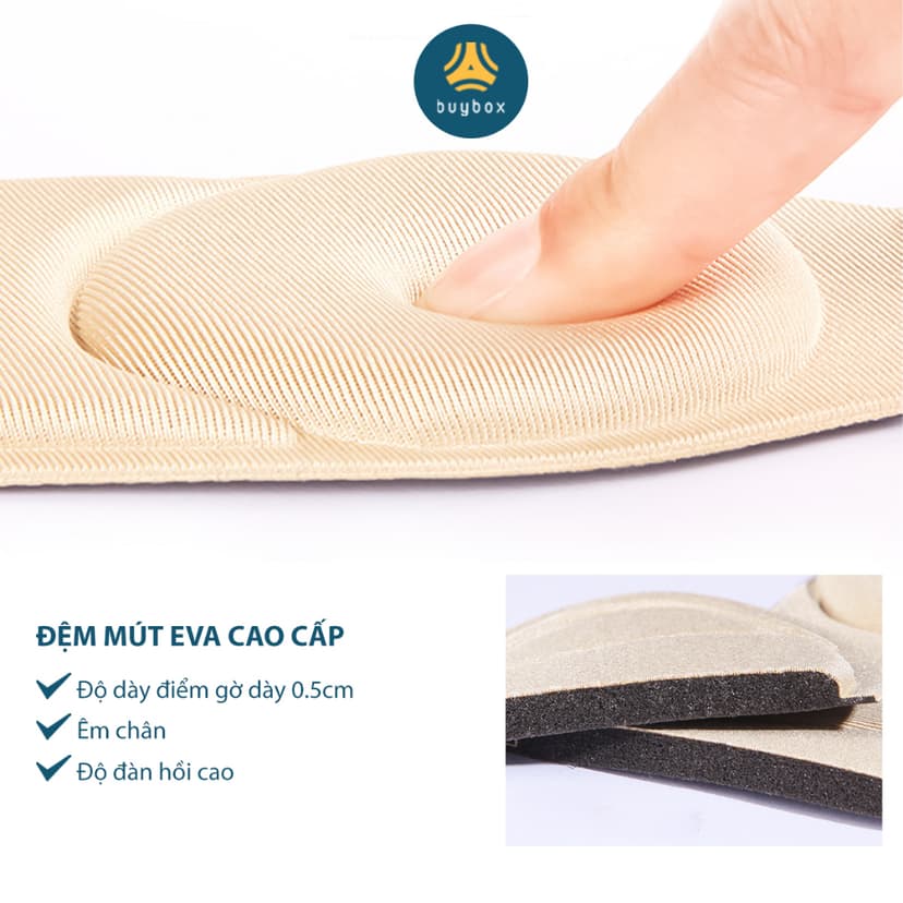Ảnh Miếng lót giày giảm size cho giày bị rộng cao cấp, êm chân và thoáng khí_buybox_BBPK11 4