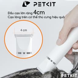Thumbnail Tông Đơ Đa Năng PETKIT 2in1 Pro 2025 Chuyên Dụng Cắt Tỉa Lông Chó, Mèo - HeLiPet 2