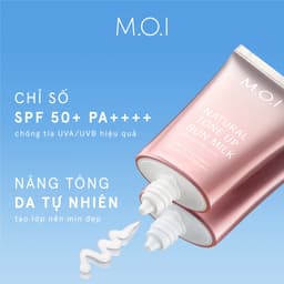 Thumbnail Kem chống nắng Nâng tông M.O.I Natural Tone Up Sun Milk 40ml 3