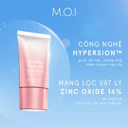 Thumbnail Kem chống nắng Nâng tông M.O.I Natural Tone Up Sun Milk 40ml 2