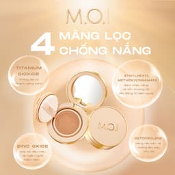 Thumbnail Phấn nước kiềm dầu che khuyết điểm SPF50+ PA+++ MOI Premium Baby Skin Cushion 12g 4