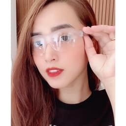 Thumbnail Mắt kính bảo hộ Jun Secret chất liệu nhựa cao cấp, bảo vệ mắt khỏi virus đau mắt đỏ dành cho trẻ em và người lớn 4