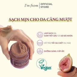 Thumbnail I'm From Mặt nạ tẩy da chết Fig Scrub Mask 120g 4