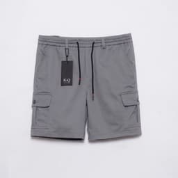 Thumbnail Quần short túi hộp kaki co giãn KQSTYLING form trẻ chung năng động 3