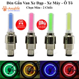 Thumbnail Đèn Gắn Van Xe Đạp – Bộ 2 Chiếc Đèn LED Neon Gắn Van Xe Đạp Xe Máy Ô Tô Thể Thao Ngầu Lòi Chính Hãng Amalife 1