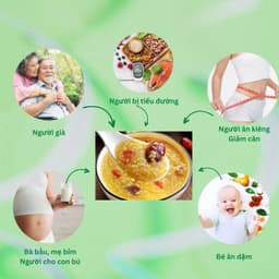 Thumbnail Hạt kê nếp vàng hữu cơ ONFOD đã tách vỏ ăn kiêng giảm cân bé ăn dặm mẹ bầu tiểu đường 100g 500g 3