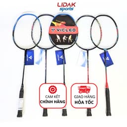 Thumbnail Vợt cầu lông giá rẻ VICLEO khung carbon 10kg siêu nhẹ cho người lớn, học sinh, cho bé chơi phong trào - LIDAK SPORT 1