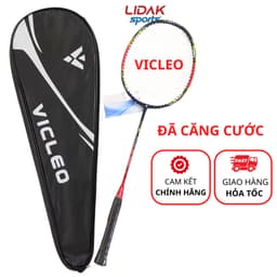Thumbnail Vợt cầu lông giá rẻ VICLEO khung carbon 10kg siêu nhẹ cho người lớn, học sinh, cho bé chơi phong trào - LIDAK SPORT 2