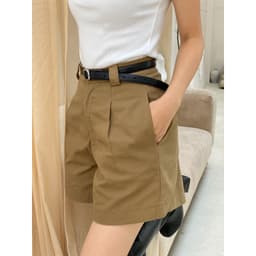 Thumbnail Quần đùi short lưng cao chất liệu bố mộc idée 1